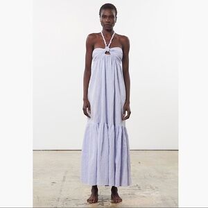 NWT Mara Hoffman Womens Basilia Dress - Lavender Size S